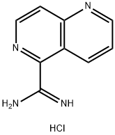 (口+奈)啶-5-甲酰亚胺酰胺盐酸盐 结构式