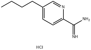 5-丁基皮考啉脒盐酸盐 结构式