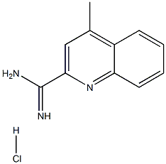 4-甲基异喹啉-2-甲酰亚胺酰胺盐酸盐 结构式