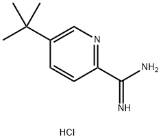 5-(叔丁基)皮考啉脒盐酸盐 结构式