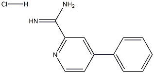 4-苯基皮考啉脒盐酸盐 结构式