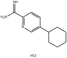 5-环己基皮考啉脒盐酸盐 结构式