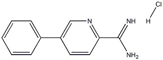 5-苯基皮考啉脒盐酸盐 结构式