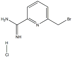 6-(溴甲基)皮考啉脒盐酸盐 结构式