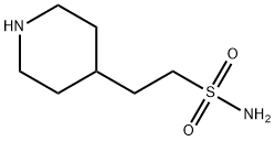 2-(4-哌啶基)乙基磺酰胺 结构式