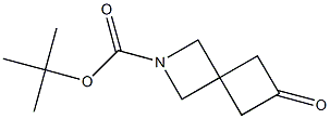 tert-butyl 6-oxo-2-azaspiro[3.3]heptane-2-carboxylate 结构式