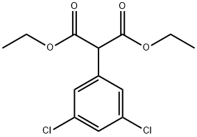 2-(3,5-二氯苯基)丙二酸二乙酯 结构式