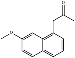 1-(7-Methoxy-1-naphthalenyl)-2-propanone 结构式