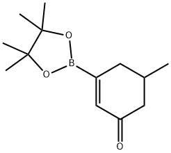5-甲基-2-环己烯-1-酮-3-硼酸频那醇酯 结构式