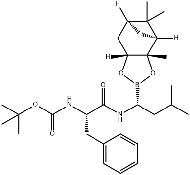 (1S,2S,3R,5S)-PinanediolN-BOC-L-phenylalanine-L-leucine boronate