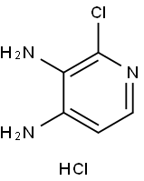 2-Chloropyridine-3,4-diaMine hydrochloride 结构式