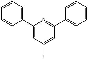 2,6-二苯基-4-IODE-吡啶 结构式