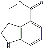 吲哚啉-4-羧酸甲酯盐酸盐 结构式