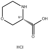 (S)-3-吗啉基羧酸 结构式