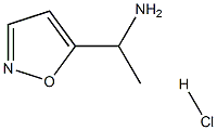 1-异恶唑-5-乙胺盐酸盐 结构式