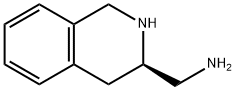 (3R)-1,2,3,4-四氢-3-异喹啉甲胺 结构式