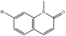 7-溴-1-甲基喹啉-2(1H)-酮 结构式
