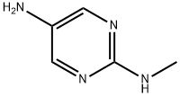 N2-甲基嘧啶-2,5-二胺 结构式