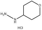 四氢吡喃-4-肼二盐酸盐 结构式