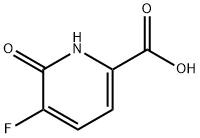 5-氟-6-羟基吡啶甲酸 结构式