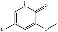 5-溴-3-甲氧基吡啶-2(1H)-酮 结构式