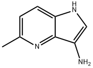 5-甲基-1H-吡咯并[3,2-B]吡啶-3-胺 结构式