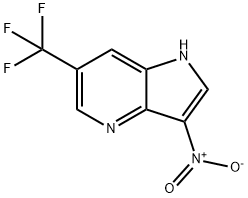 3-Nitro-6-trifluoroMethyl-4-azaindole 结构式