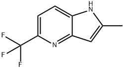 2-Methyl-5-trifluoroMethyl-4-azaindole 结构式