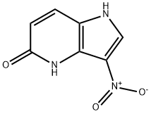 5-Hydroxy-3-nitro-4-azaindole 结构式