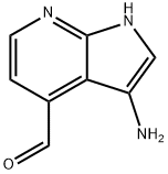 3-AMino-7-azaindole-4-carbaldehyde 结构式