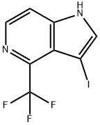 3-Iodo-4-(trifluoroMethyl)-5-azaindole 结构式