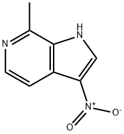7-Methyl-3-nitro-6-azaindole 结构式