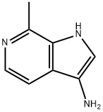 3-AMino-7-Methyl-6-azaindole 结构式