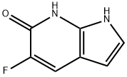 5-Fluoro-6-hydroxy-7-azaindole 结构式