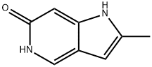 6-Hydroxy-2-Methyl-5-azaindole 结构式