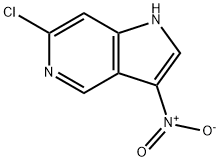 6-CHLORO-3-NITRO-5-AZAINDOLE 结构式