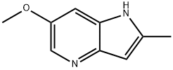 2-Methyl-6-Methoxy-4-azaindole 结构式