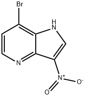 7-BroMo-3-nitro-4-azaindole 结构式