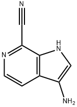 3-AMino-7-cyano-6-azaindole 结构式