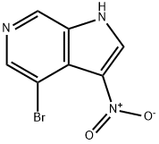 4-BroMo-3-nitro-6-azaindole 结构式