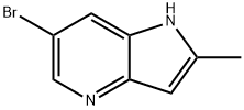 6-BROMO-2-METHYL-4-AZAINDOLE 结构式