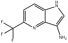 3-AMino-5-trifluoroMethyl-4-azaindole 结构式