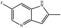 6-Fluoro-2-Methyl-4-azaindole 结构式