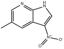 3-Nitro-5-Methyl-7-azaindole 结构式