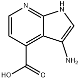 3-AMino-7-azaindole-4-carboxylic acid 结构式