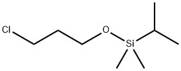 3-氯丙氧基异丙基二甲基硅烷 结构式