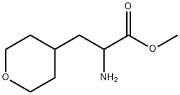 2-氨基-3-(四氢-2H-吡喃-4-基)丙酸甲酯 结构式