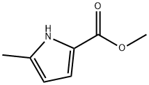 5-甲基吡咯-2-甲酸甲酯 结构式