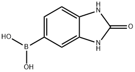 2-OXO-2,3-DIHYDRO-1H-BENZO[D]IMIDAZOL-5-YLBORONIC ACID 结构式