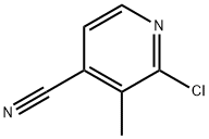 2-氯-3-甲基异氰吡啶 结构式